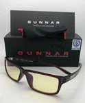 New Gunnar Computer Glasses Riot 57-16 140 Expresso Frame With Amber Yellow Lens. Price: $49.99.