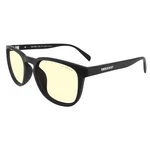 Optiks Oakland Onyx Frame Amber Tint Glasses, Gunnar-focus New. Price: $49.00.