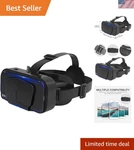 Xiaokeis Virtual Reality Vr Headset 3D Glasses, Support Black New. Price: $26.99.