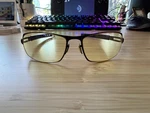 Mlg Gunnar Optiks Phantom Gloss Onyx Major League Gaming Glasses Blue Light Pre-owned. Price: $50.00.
