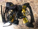 2PC Myvu Crystal Amber 701 Glasses Media Viewer Video Display Broke Untested For. Price: $74.99.