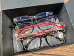 Bosswin Blue Light Blocking Glasses 4 Pack Uv Glare Non Prescription Open Box New. Price: $8.50.