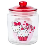 Silver Buffalo Sanrio Hello Kitty Cookie Glass Jar With Lid, 4 X New. Price: $29.88.