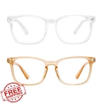 Lifeart Blue Light Blocking Glasses +2.50 Champagne Clear New. Price: $27.99.