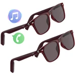 Smart Bluetooth Speaker Sunglasses Translator Eyewear Music Headset 2 New. Price: $114.23.