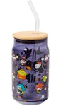 Silver Buffalo Sanrio Hello Kitty & Friends Halloween Glass Tumbler Bamboo Lid New. Price: $12.99.