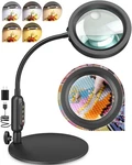Crafts & Hobby Magnifying Glass - 30X 10X Led Light Stand Hands New. Price: $59.99.